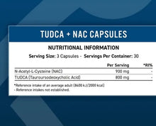 Charger l'image dans la galerie, TUDCA NAC APPLIED NUTRITION