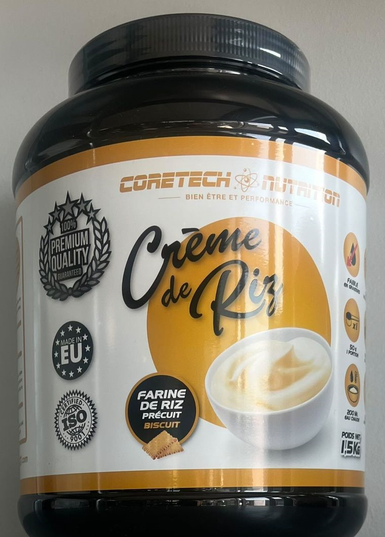 CREME DE RIZ - Coretech Nutrition (1.5 kg)