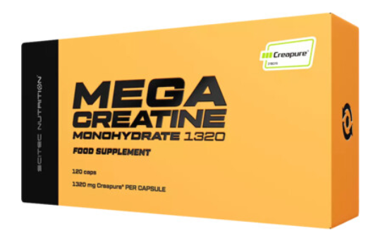 MEGA CREATINE MONOHYDRATE SCITEC NUTRITION 120 CAPS