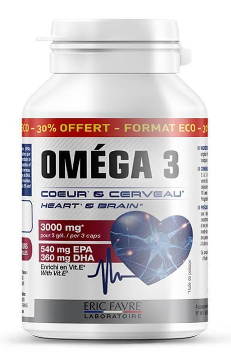 OMEGA 3 COEUR & CERVEAU ERIC FAVRE